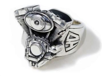 Кольцо серебряное Harley Davidson BSR-204