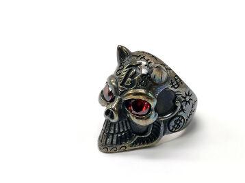 Кольцо из серебра Graffiti Master Skull NDR41-04