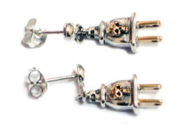 Серьги из серебра THE 18-009