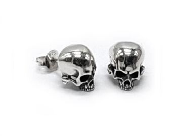 Серьги из серебра "Cranium-1" AZE-02