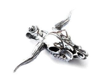 Подвеска из серебра Bull Skull TNP26-03
