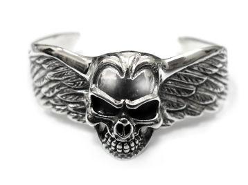 Браслет серебряный Flying Skull TKB32-13