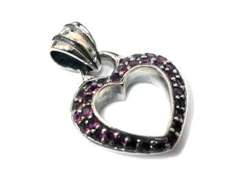 Подвеска из серебра JD Heart ArP26-02