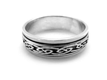 Кольцо Подшипник из серебра Celtic SJR39-03