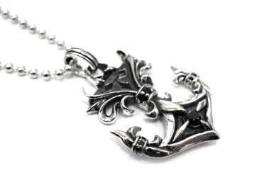 Подвеска из серебра Якорь Фэнтези RP34-PS-117