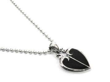 Подвеска из серебра и эмали Сердце RP34-PS-051