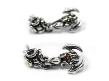 Серьги из серебра Скорпионы BBE34-04
