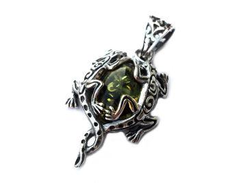 Подвеска из серебра Ящеры GVP26-04