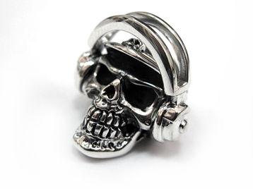 Подвеска из серебра Music Skull TNP27-01