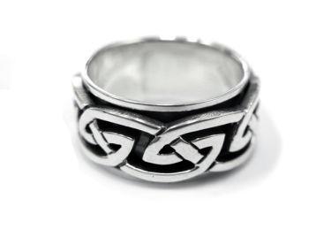 Кольцо Подшипник из серебра Celtic SJR29-01