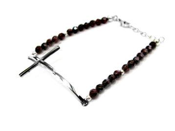 Браслет Cross RVR34-03garnet