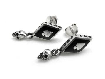 Серьги серебряные Peaks&Sculls JE40-01
