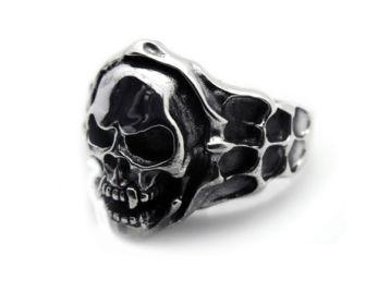 Кольцо из серебра Skull-2 SJR36-02