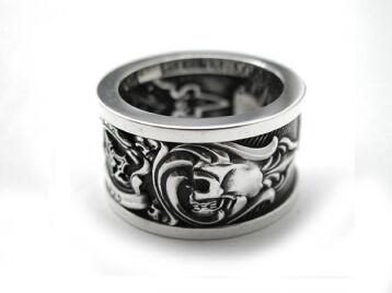 Кольцо из серебра Tattoo-3 AZR-13