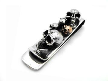 Зажим для купюр Skulls JZ39-01