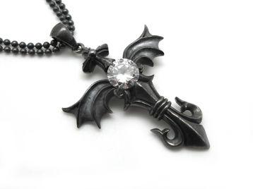 Подвеска серебряная Black Wings WHP39-08