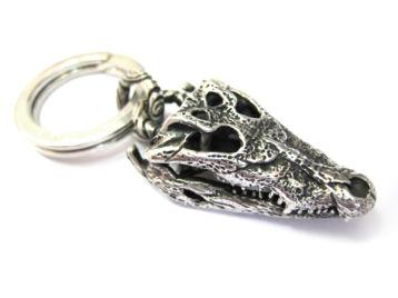 Брелок серебряный "Croco" AZBl-001S