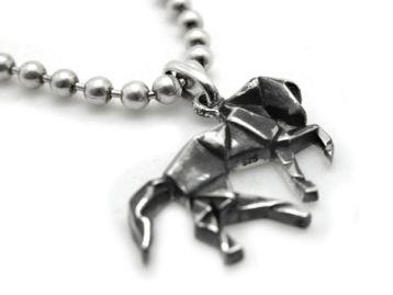 Подвеска серебряная Origami Horse RIP37-03