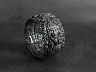 Кольцо серебряное BSR 271