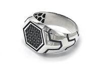 Кольцо из серебра Hexagon BSR15-03
