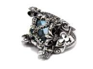 Перстень из серебра "Notre Dame de Paris" AZR-022Topaz