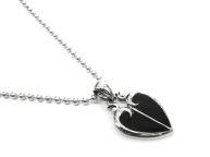 Подвеска из серебра и эмали Сердце RP34-PS-051