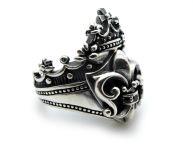 Кольцо мужское из серебра Lily's Crown BBR37-01