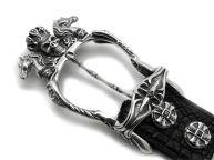Пряжка для ремня из серебра King of Night AZBk-011