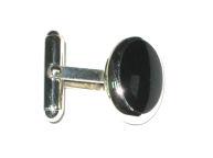 Запонки серебряные BSZ102