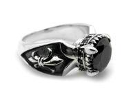 Кольцо из серебра Лилия RIR37-069