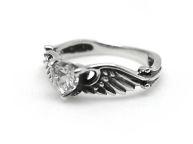 Кольцо из серебра Flying Heart RIR37-01W