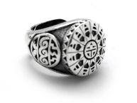 Перстень серебряный мужской Maory-3 JR40-08