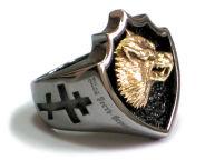 Перстень серебряный Wolf's Heart WHR-482MRG1