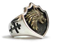 Перстень серебряный Wolf's Heart WHR-482G1