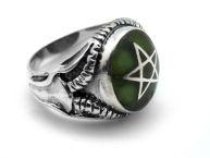 Кольцо из серебра Magic Star TRS0058green