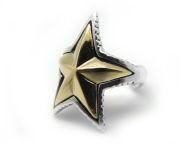 Кольцо из серебра Star TER39-01BR