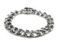 Браслет из серебра Abington Skulls PPB39-03