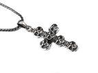 Подвеска серебряная Skulls Cross KPN40-06