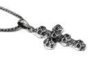 Подвеска серебряная Skulls Cross KPN40-06