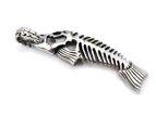 Подвеска из серебра Fish Skull SJP32-06
