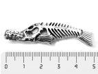 Подвеска из серебра Fish Skull SJP32-06