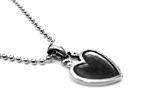 Подвеска из серебра и эмали Сердце RP34-PS-051