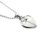 Подвеска из серебра и эмали Сердце RP34-PS-051w
