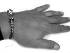 Браслет серебряный Skull Silver JB23-02