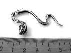 Серьга каффа из серебра Snake TRE37-02
