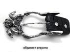 Пряжка для ремня из серебра King of Night AZBk-011