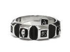 Кольцо из серебра Black Rock AZR-025