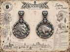�������� Indian coin pendant