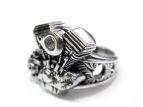 Кольцо из серебра Мотор ANR24-006