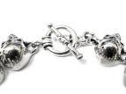 Браслет из серебра Hot Skull PPB30-01